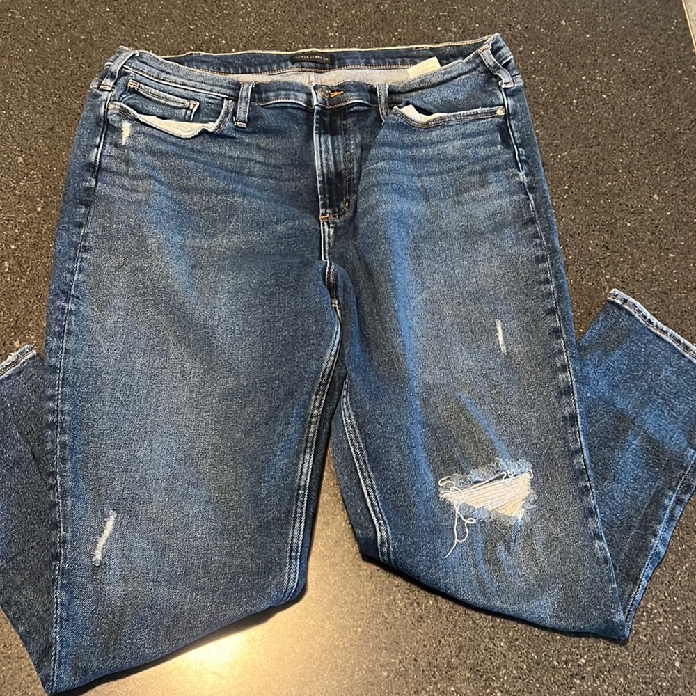 Silver jeans